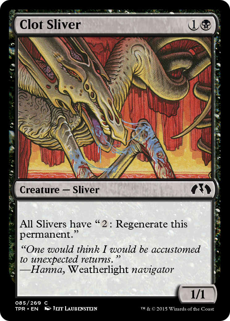 Clot Sliver (TPR-085) - Tempest Remastered - Premium MTG Single from Wizards of the Coast - Just $0! Shop now at Game Crave Tournament Store