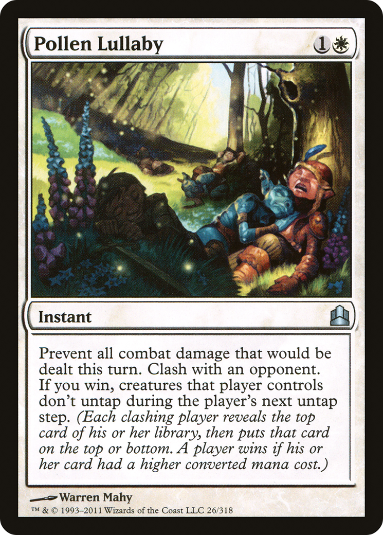 Pollen Lullaby (CMD-026) - Commander 2011 - Premium MTG Single from Wizards of the Coast - Just $0.08! Shop now at Game Crave Tournament Store
