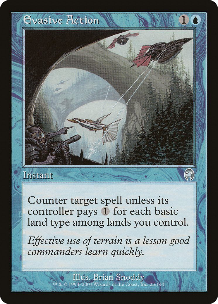 Evasive Action (APC-023) - Apocalypse - Premium MTG Single from Wizards of the Coast - Just $0.25! Shop now at Game Crave Tournament Store