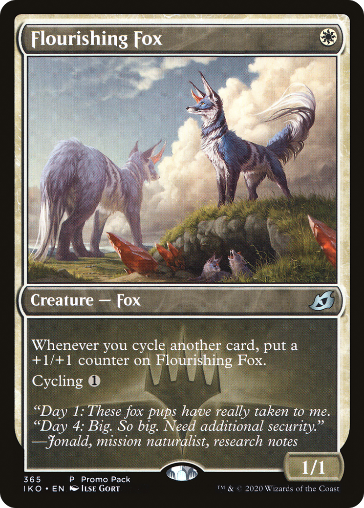 Flourishing Fox (IKO-365) - Ikoria: Lair of Behemoths Foil - Premium MTG Single from Wizards of the Coast - Just $0.39! Shop now at Game Crave Tournament Store