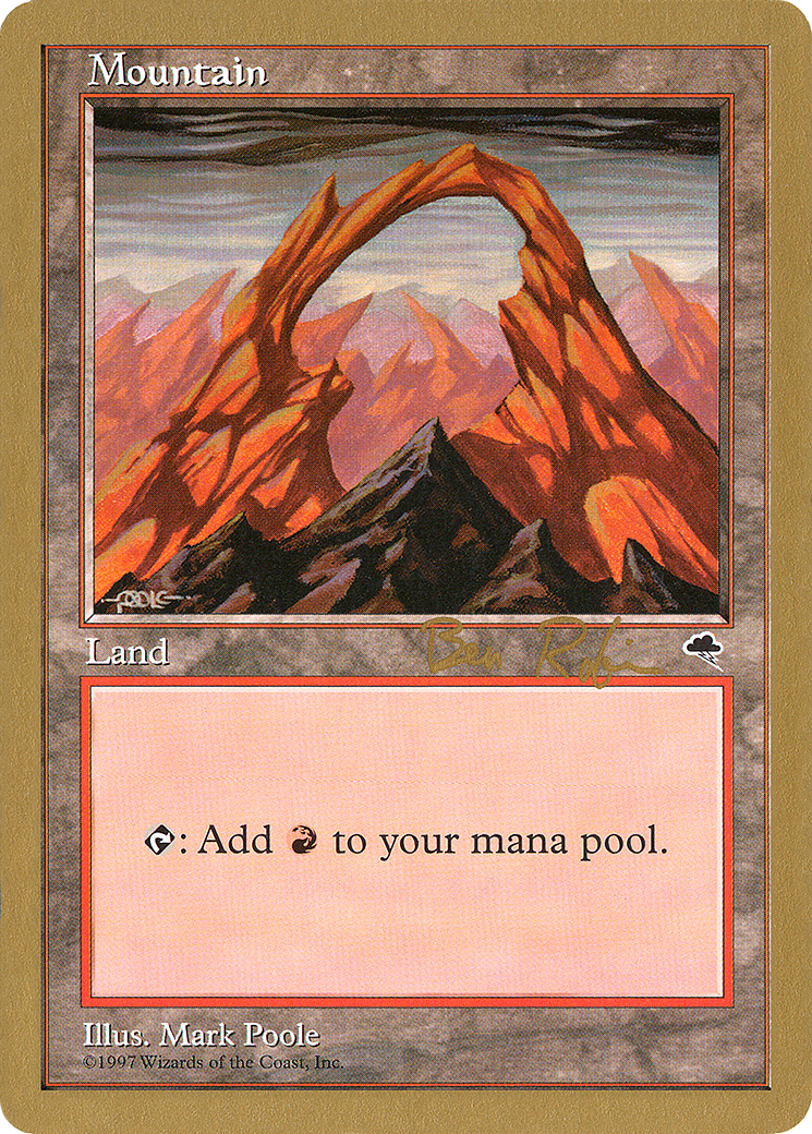 Mountain (WC98-BR345) - World Championship Decks 1998 - Premium MTG Single from Wizards of the Coast - Just $0.79! Shop now at Game Crave Tournament Store
