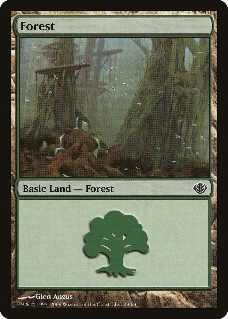 Forest (DDD-029) - Duel Decks: Garruk vs. Liliana - Premium MTG Single from Wizards of the Coast - Just $0.25! Shop now at Game Crave Tournament Store