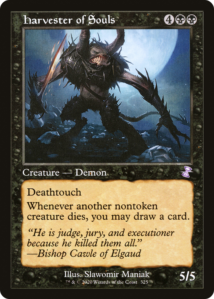 Harvester of Souls (TSR-325) - Time Spiral Remastered - Premium MTG Single from Wizards of the Coast - Just $1.74! Shop now at Game Crave Tournament Store