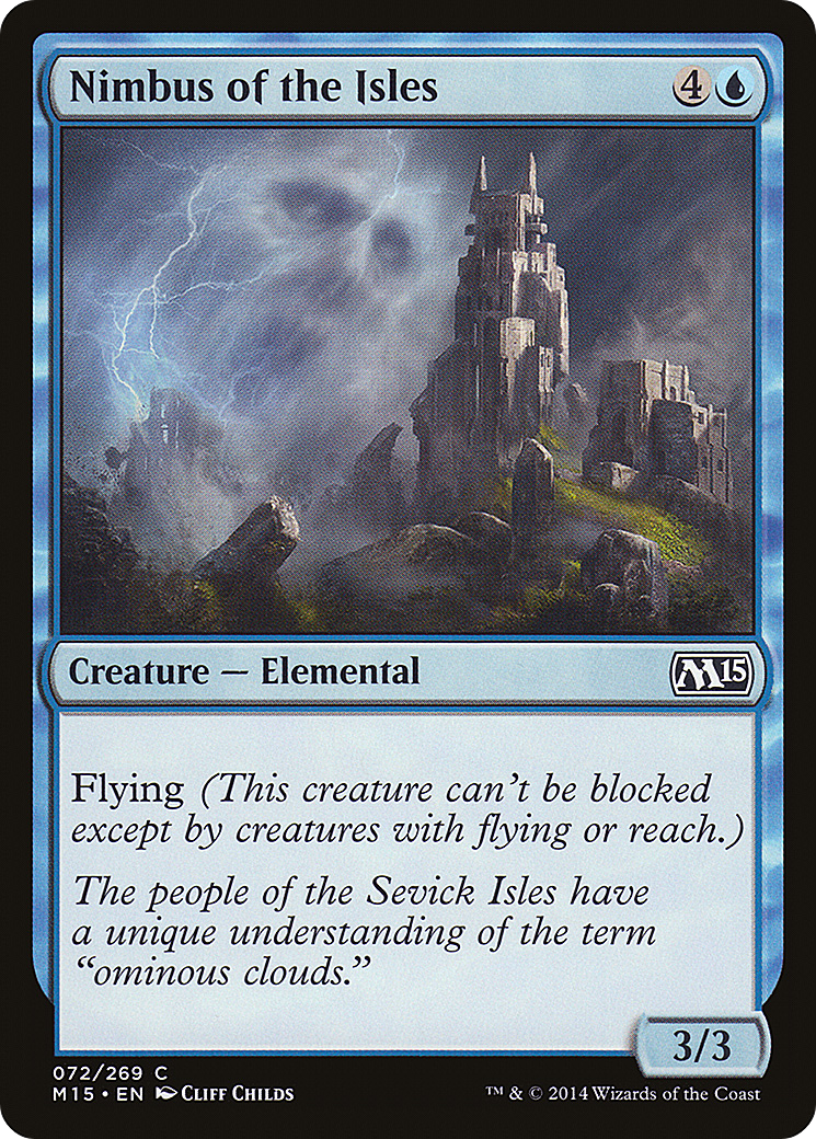 Nimbus of the Isles (M15-072) - Magic 2015 Foil - Premium MTG Single from Wizards of the Coast - Just $0.08! Shop now at Game Crave Tournament Store