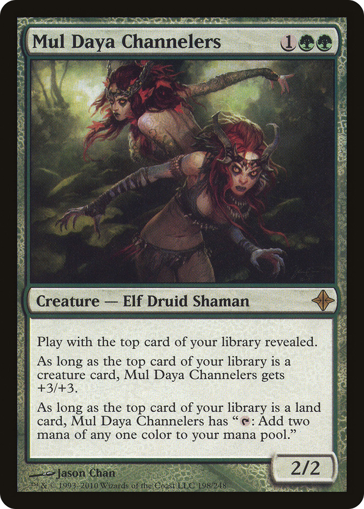 Mul Daya Channelers (ROE-198) - Rise of the Eldrazi Foil - Premium MTG Single from Wizards of the Coast - Just $1.40! Shop now at Game Crave Tournament Store
