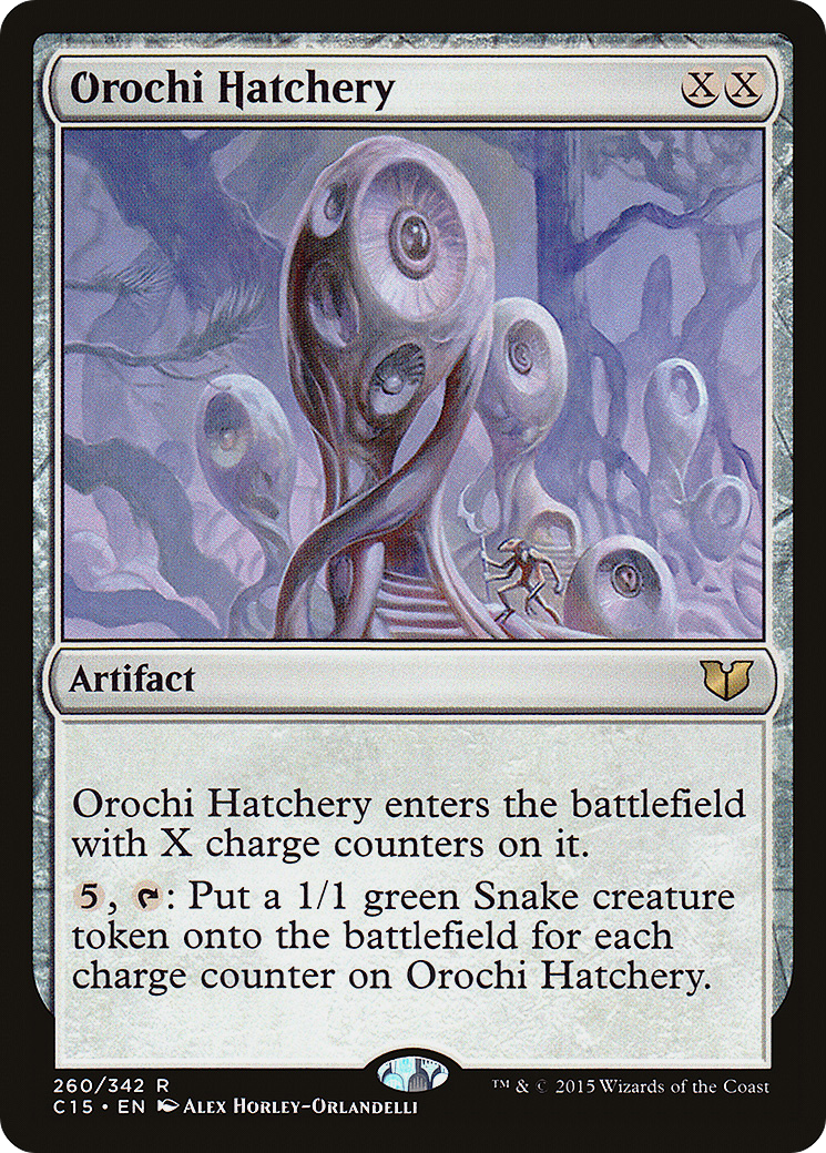 Orochi Hatchery (C15-260) - Commander 2015 - Premium MTG Single from Wizards of the Coast - Just $0.15! Shop now at Game Crave Tournament Store