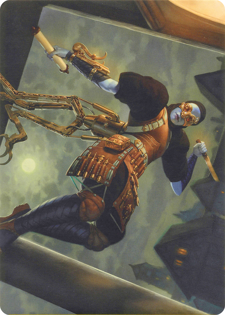 Ingenious Infiltrator // Ingenious Infiltrator (AMH1-021) - Modern Horizons Art Series (Borderless) - Premium MTG Single from Wizards of the Coast - Just $0! Shop now at Game Crave Tournament Store