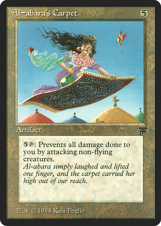 Al-abara's Carpet (LEG-271) - Legends - Premium MTG Single from Wizards of the Coast - Just $13.49! Shop now at Game Crave Tournament Store