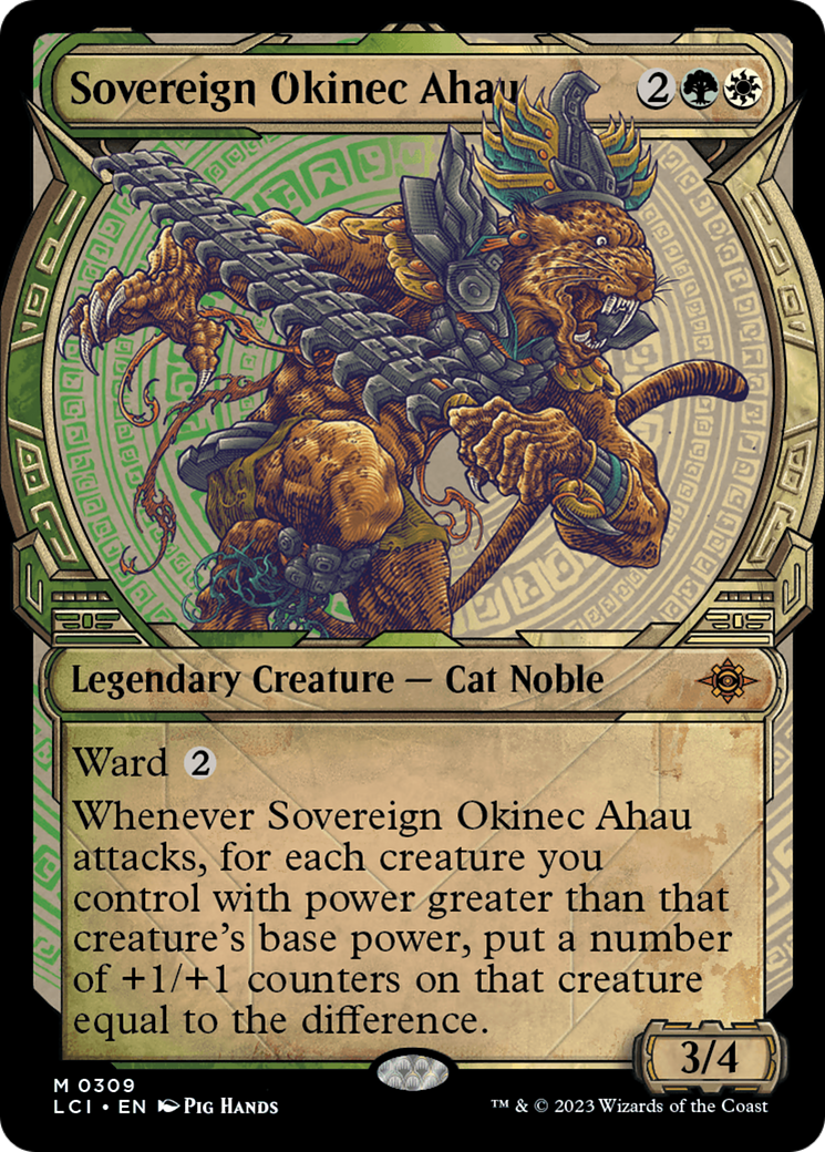 Sovereign Okinec Ahau (LCI-309) - The Lost Caverns of Ixalan: (Showcase) - Premium MTG Single from Wizards of the Coast - Just $0.64! Shop now at Game Crave Tournament Store