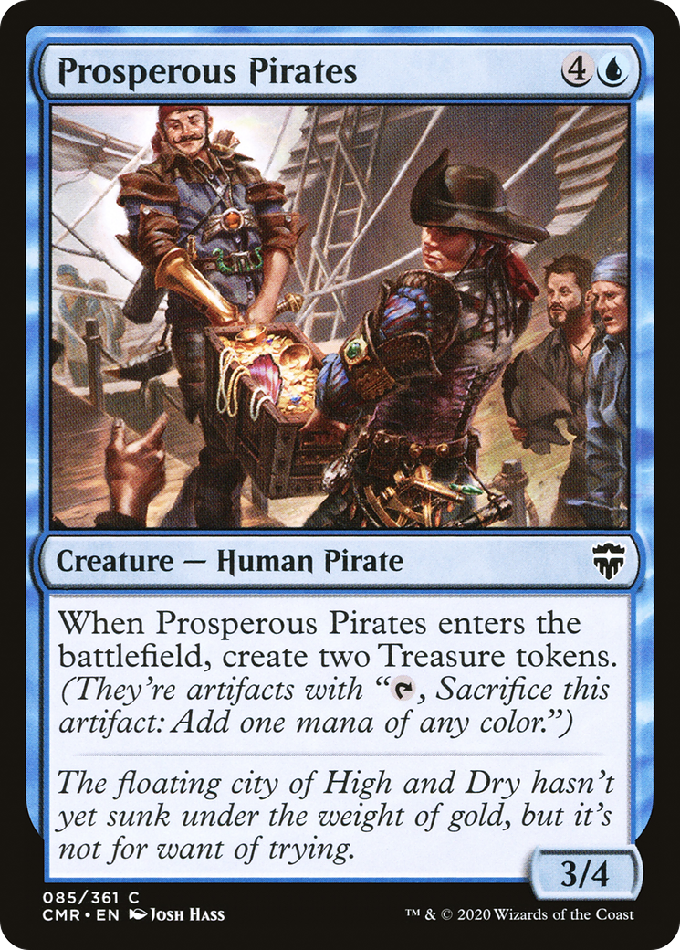Prosperous Pirates (CMR-085) - Commander Legends - Premium MTG Single from Wizards of the Coast - Just $0.08! Shop now at Game Crave Tournament Store