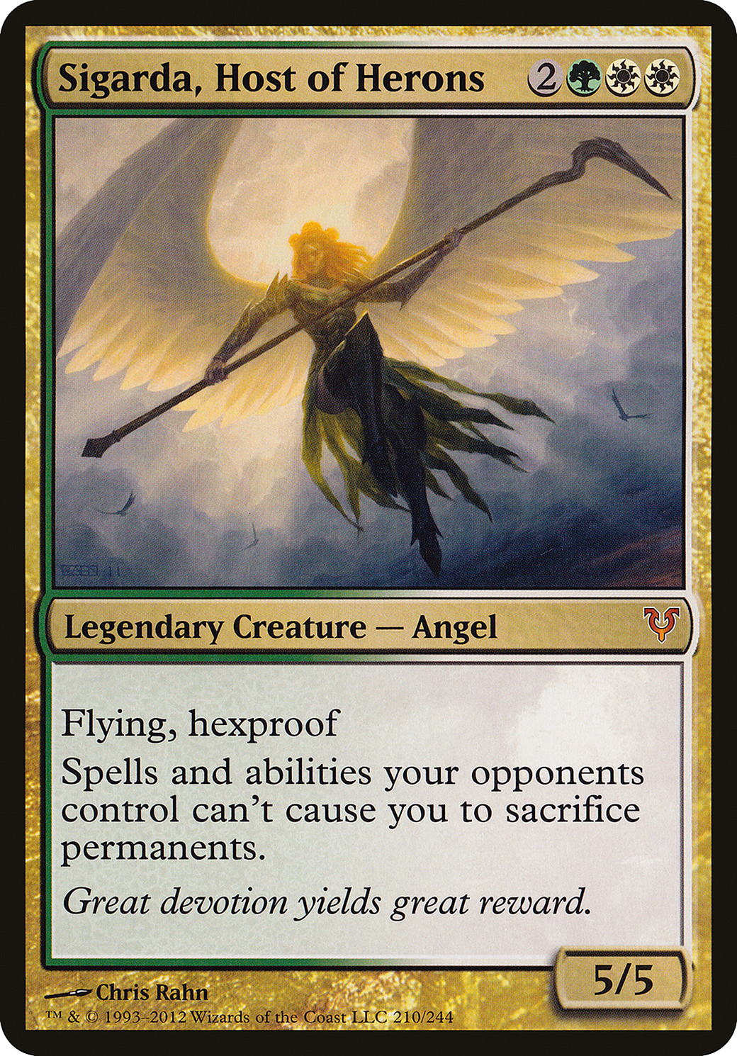 Sigarda, Host of Herons (PHEL-210) - Open the Helvault - Premium MTG Single from Wizards of the Coast - Just $1.84! Shop now at Game Crave Tournament Store