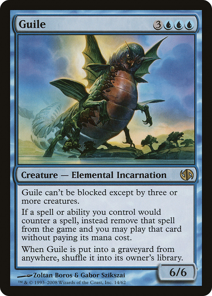 Guile (DD2-014) - Duel Decks: Jace vs. Chandra - Premium MTG Single from Wizards of the Coast - Just $0.19! Shop now at Game Crave Tournament Store