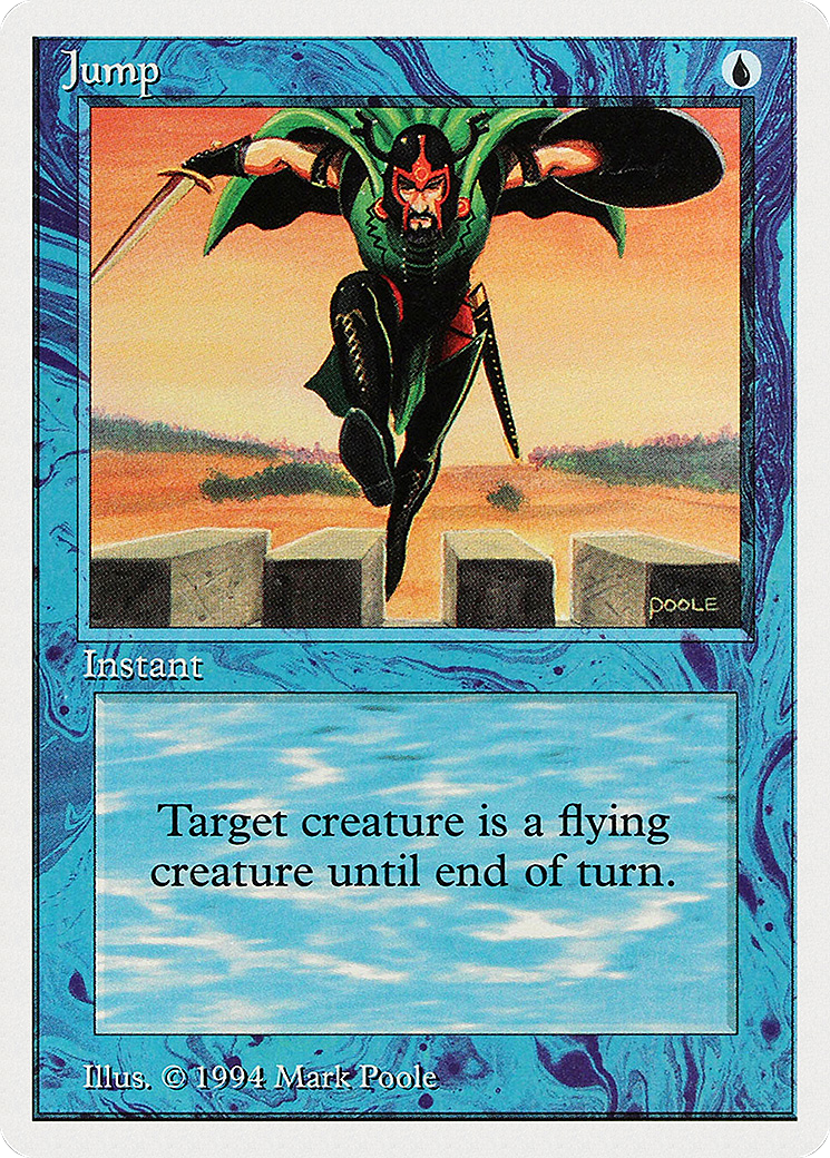Jump (SUM-062) - Summer Magic / Edgar - Premium MTG Single from Wizards of the Coast - Just $0.48! Shop now at Game Crave Tournament Store