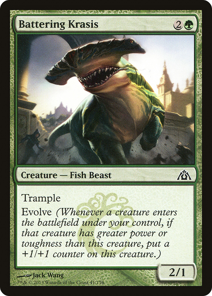 Battering Krasis (DGM-041) - Dragon's Maze - Premium MTG Single from Wizards of the Coast - Just $0.08! Shop now at Game Crave Tournament Store