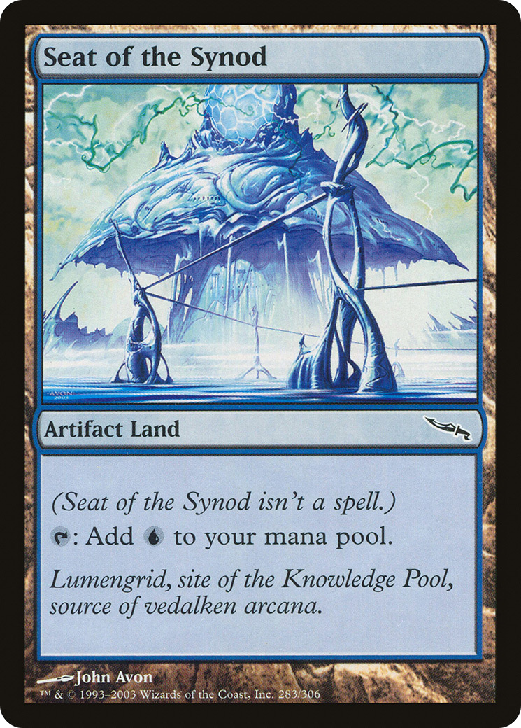 Seat of the Synod (MRD-283) - Mirrodin - Premium MTG Single from Wizards of the Coast - Just $0.27! Shop now at Game Crave Tournament Store