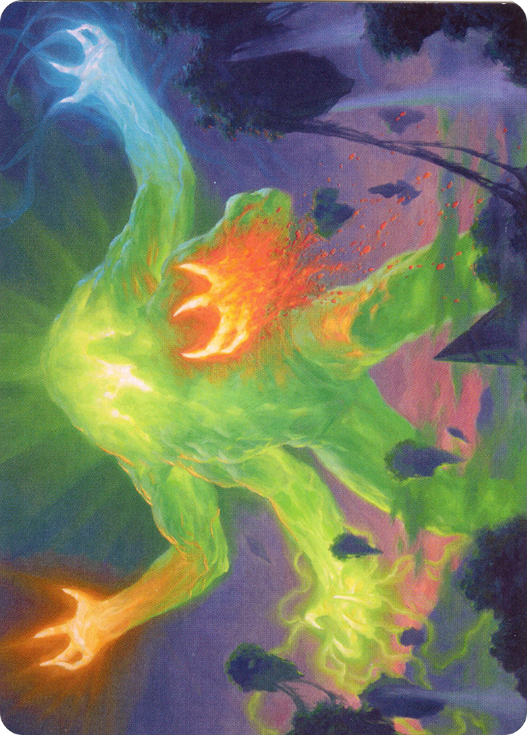 Omnath, Locus of Creation // Omnath, Locus of Creation (AZNR-078) - Zendikar Rising Art Series (Borderless) Foil - Premium MTG Single from Wizards of the Coast - Just $0! Shop now at Game Crave Tournament Store