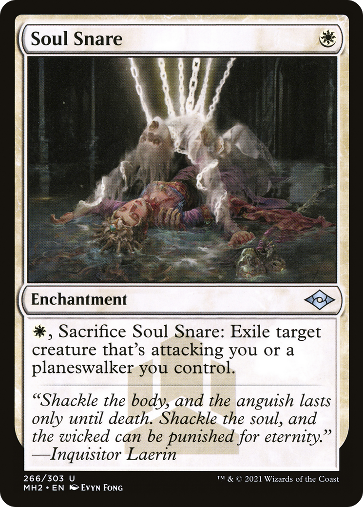 Soul Snare (MH2-266) - Modern Horizons 2 Foil - Premium MTG Single from Wizards of the Coast - Just $0.25! Shop now at Game Crave Tournament Store