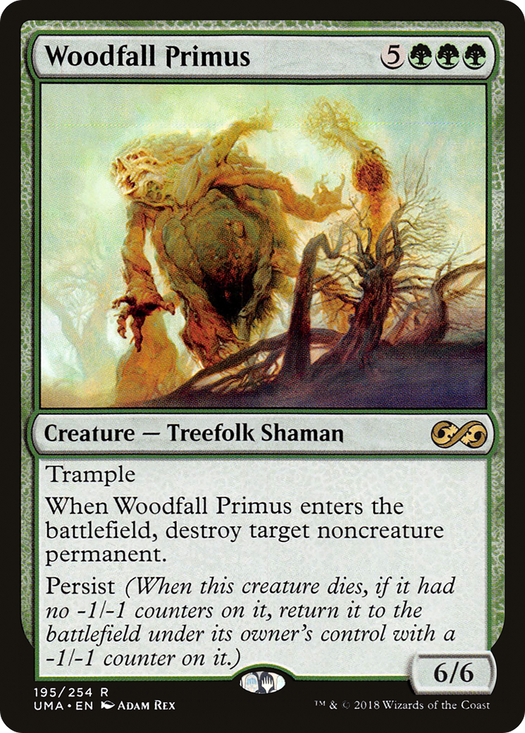 Woodfall Primus (UMA-195) - Ultimate Masters - Premium MTG Single from Wizards of the Coast - Just $0.08! Shop now at Game Crave Tournament Store