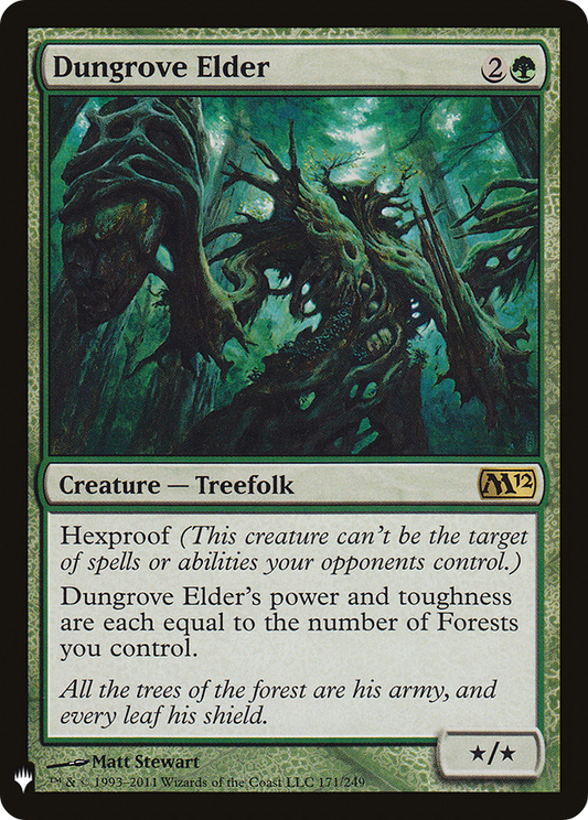 Dungrove Elder (MB1-1187) - Mystery Booster - Premium MTG Single from Wizards of the Coast - Just $0.24! Shop now at Game Crave Tournament Store