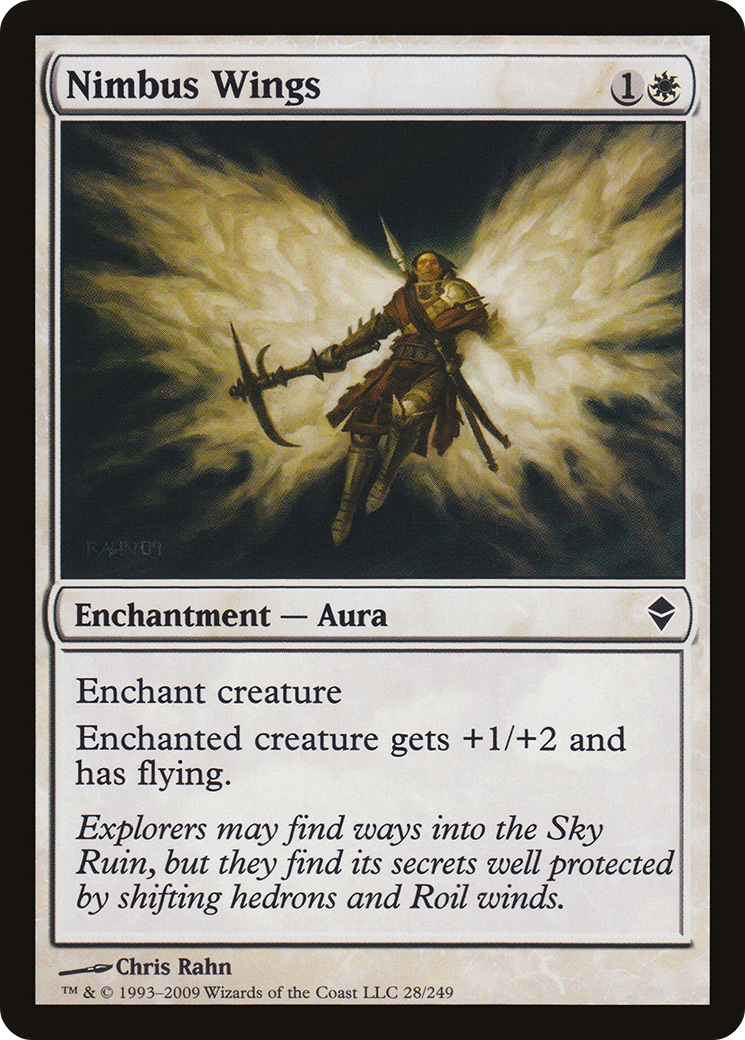 Nimbus Wings (ZEN-028) - Zendikar Foil - Premium MTG Single from Wizards of the Coast - Just $0.08! Shop now at Game Crave Tournament Store