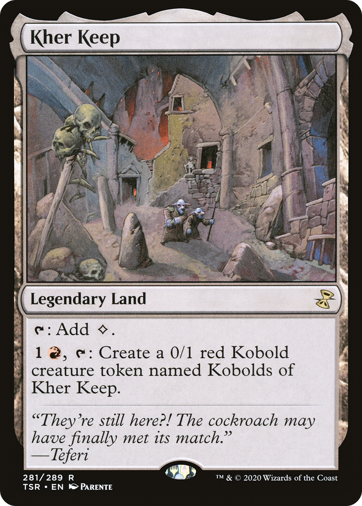 Kher Keep (TSR-281) - Time Spiral Remastered - Premium MTG Single from Wizards of the Coast - Just $0.09! Shop now at Game Crave Tournament Store