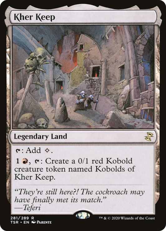 Kher Keep (TSR-281) - Time Spiral Remastered - Premium MTG Single from Wizards of the Coast - Just $0.09! Shop now at Game Crave Tournament Store