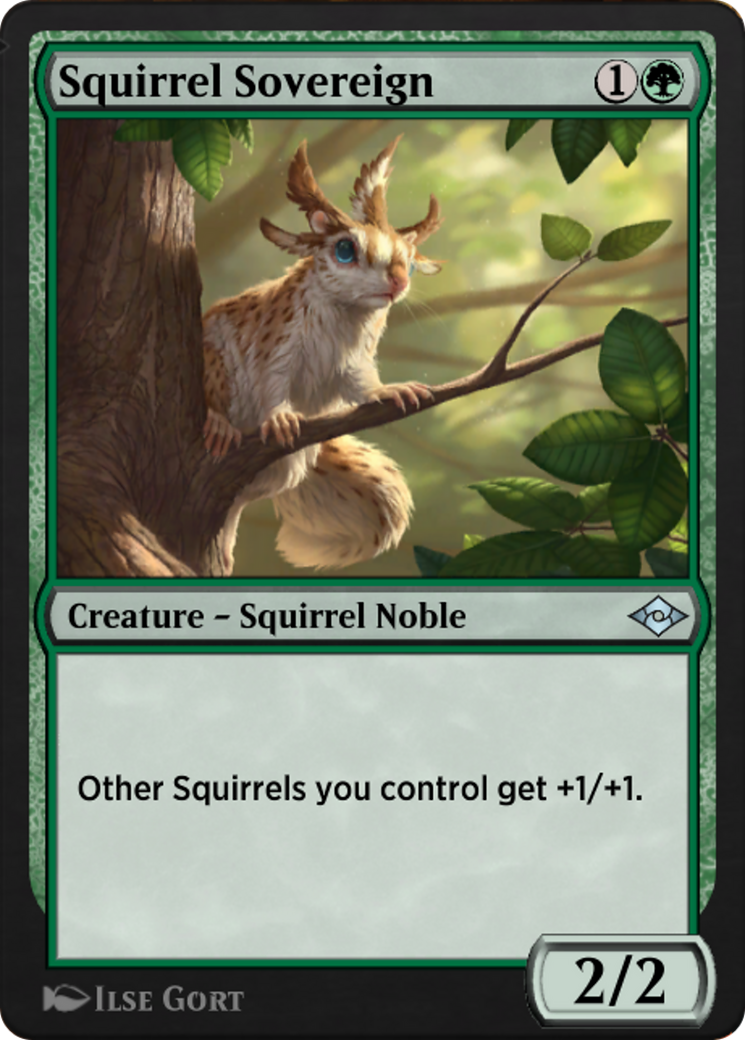 Squirrel Sovereign (J21-646) - Jumpstart: Historic Horizons - Premium MTG Single from Wizards of the Coast - Just $0! Shop now at Game Crave Tournament Store