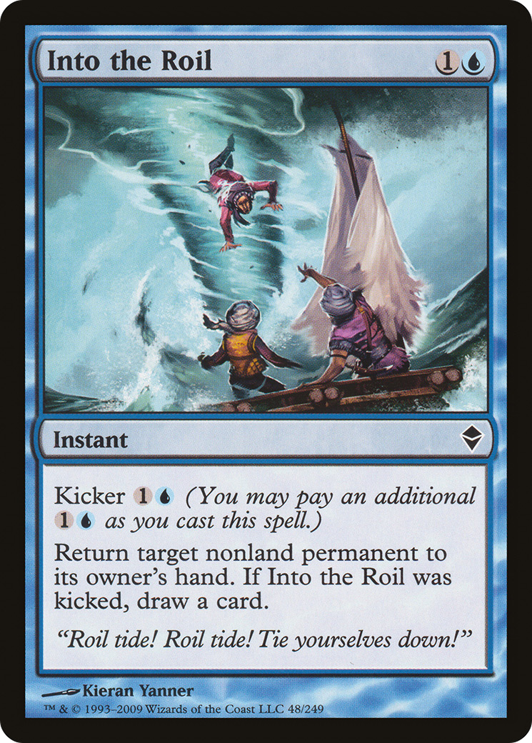 Into the Roil (ZEN-048) - Zendikar - Premium MTG Single from Wizards of the Coast - Just $0.08! Shop now at Game Crave Tournament Store