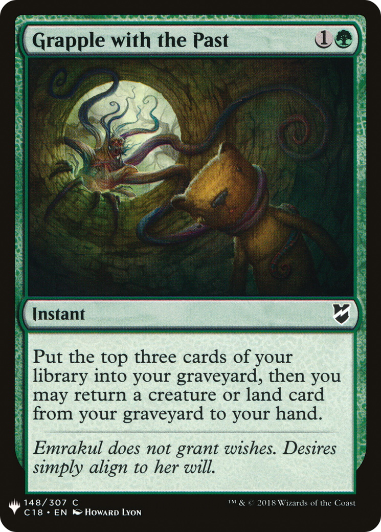 Grapple with the Past (MB1-1224) - Mystery Booster - Premium MTG Single from Wizards of the Coast - Just $0.08! Shop now at Game Crave Tournament Store