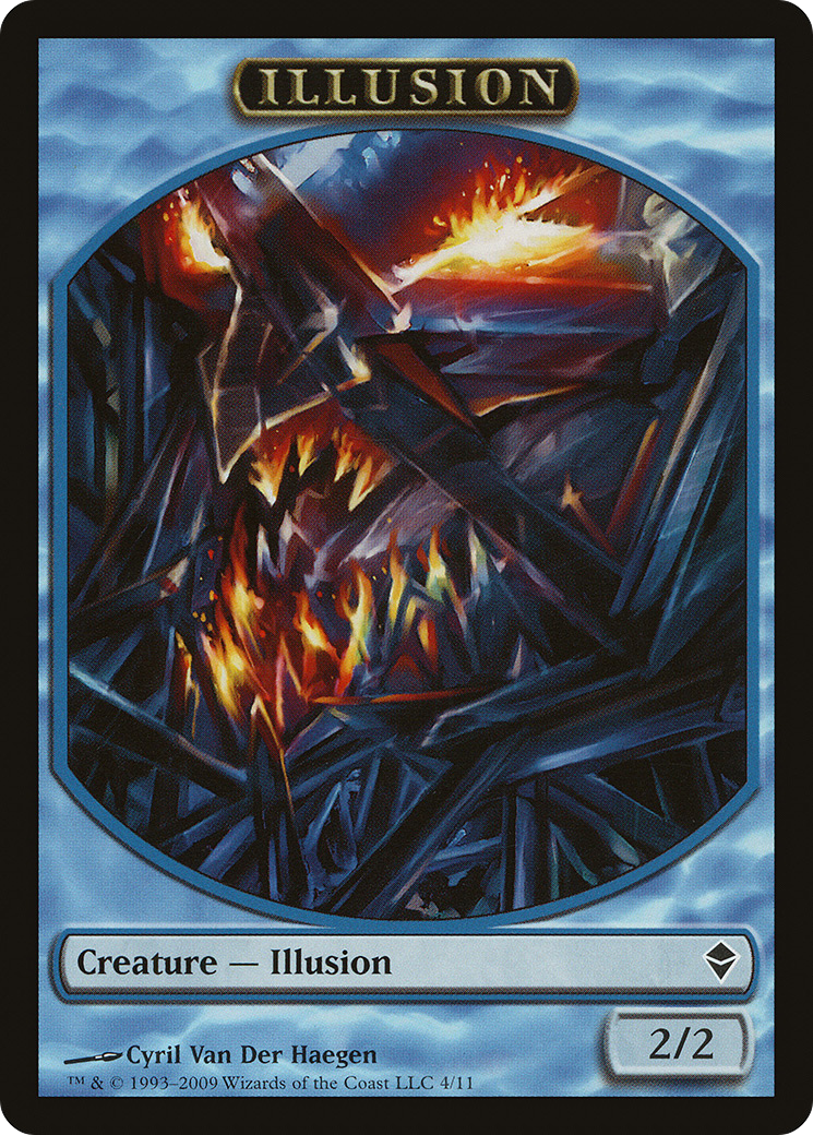 Illusion (TZEN-004) - Zendikar Tokens - Premium MTG Single from Wizards of the Coast - Just $0.08! Shop now at Game Crave Tournament Store