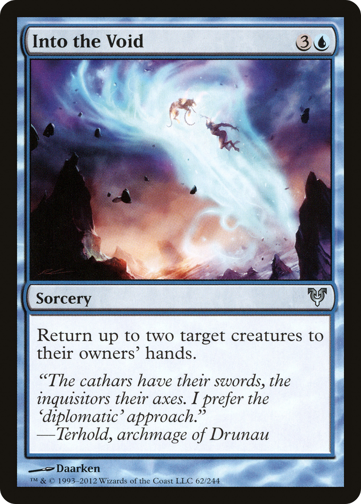 Into the Void (AVR-062) - Avacyn Restored Foil - Premium MTG Single from Wizards of the Coast - Just $0.08! Shop now at Game Crave Tournament Store