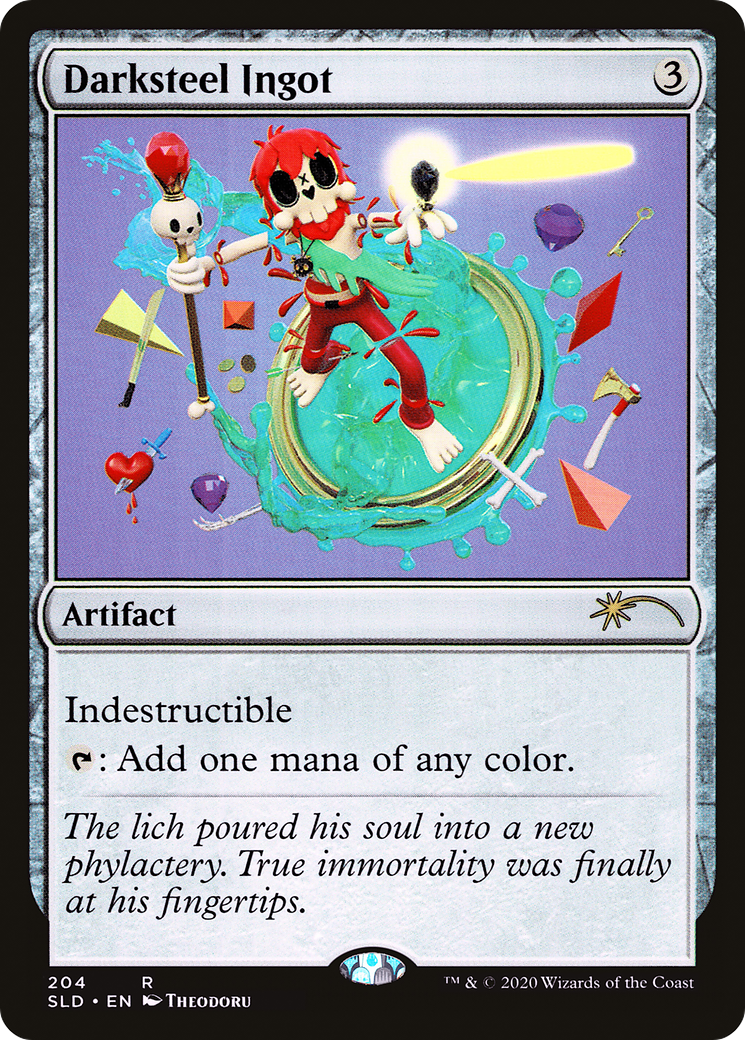 Darksteel Ingot (SLD-204) - Secret Lair Drop - Premium MTG Single from Wizards of the Coast - Just $0.33! Shop now at Game Crave Tournament Store