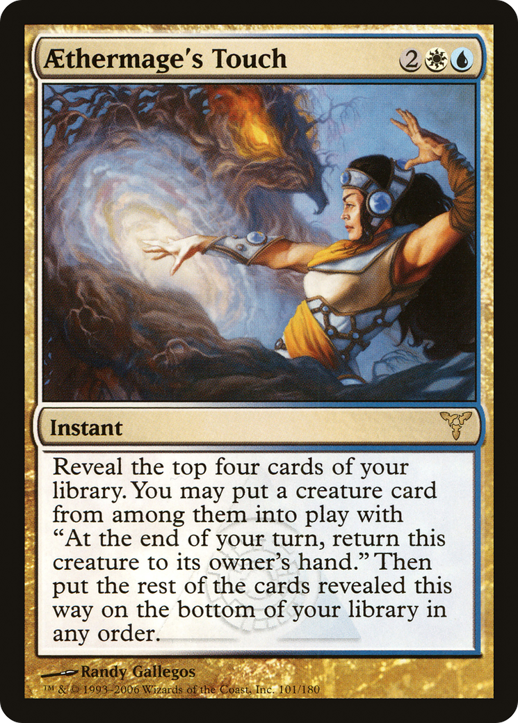 Aethermage's Touch (DIS-101) - Dissension - Premium MTG Single from Wizards of the Coast - Just $0.08! Shop now at Game Crave Tournament Store