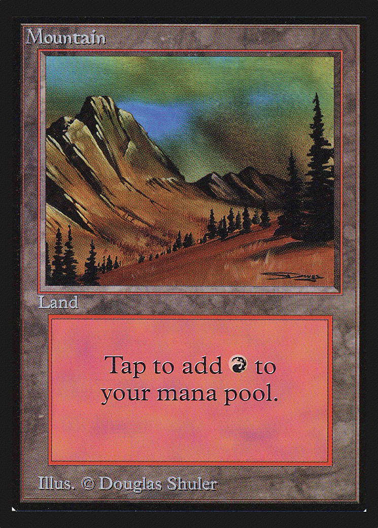 Mountain (CEI-299) - Intl. Collectors' Edition - Premium MTG Single from Wizards of the Coast - Just $0.95! Shop now at Game Crave Tournament Store
