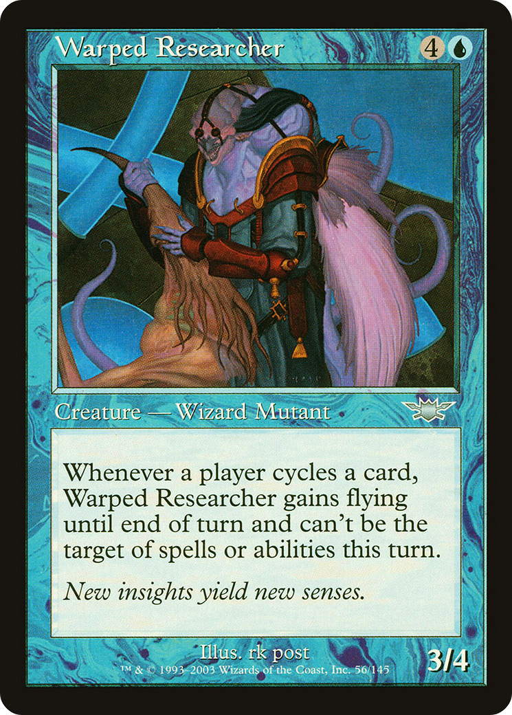 Warped Researcher (LGN-056) - Legions - Premium MTG Single from Wizards of the Coast - Just $0.25! Shop now at Game Crave Tournament Store