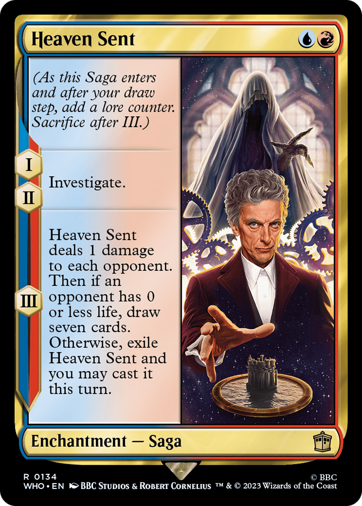 Heaven Sent (WHO-134) - Doctor Who - Premium MTG Single from Wizards of the Coast - Just $0.25! Shop now at Game Crave Tournament Store