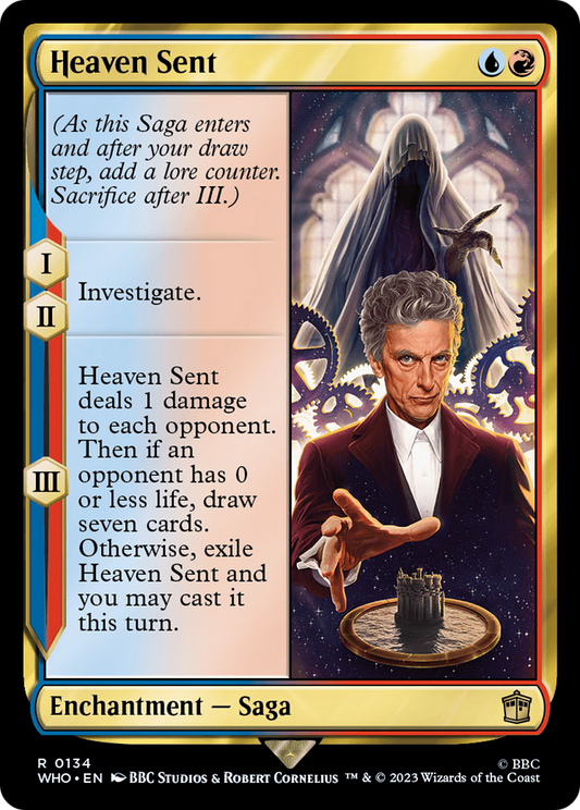 Heaven Sent (WHO-134) - Doctor Who - Premium MTG Single from Wizards of the Coast - Just $0.25! Shop now at Game Crave Tournament Store