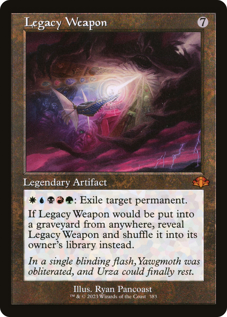 Legacy Weapon (DMR-383) - Dominaria Remastered - Premium MTG Single from Wizards of the Coast - Just $0.08! Shop now at Game Crave Tournament Store