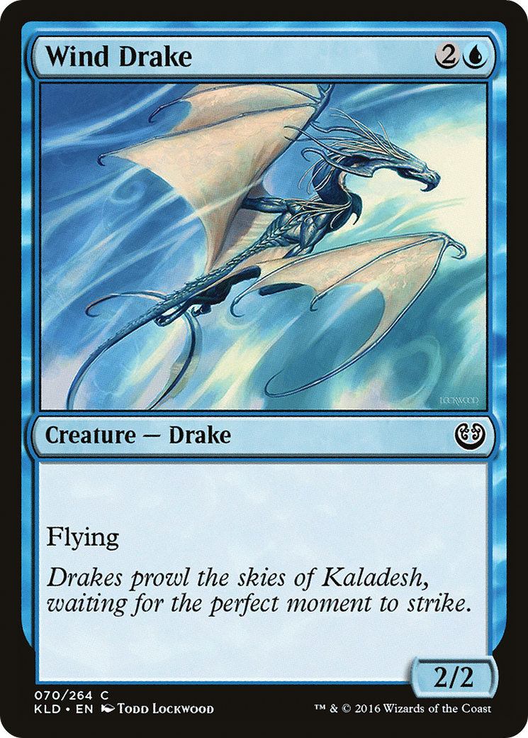 Wind Drake (KLD-070) - Kaladesh - Premium MTG Single from Wizards of the Coast - Just $0.25! Shop now at Game Crave Tournament Store