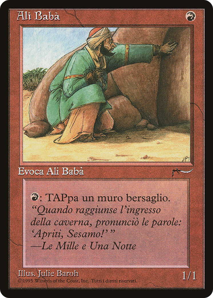 Ali Baba (RIN-071) - Rinascimento - Premium MTG Single from Wizards of the Coast - Just $3.20! Shop now at Game Crave Tournament Store