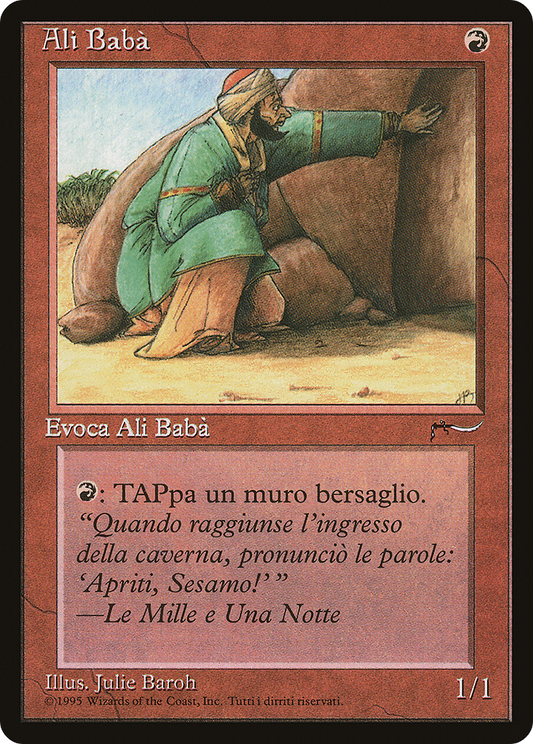 Ali Baba (RIN-071) - Rinascimento - Premium MTG Single from Wizards of the Coast - Just $3.20! Shop now at Game Crave Tournament Store