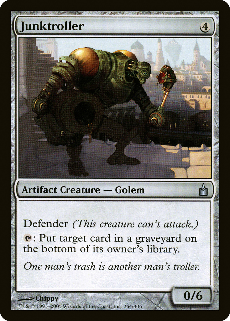 Junktroller (RAV-264) - Ravnica: City of Guilds - Premium MTG Single from Wizards of the Coast - Just $0.08! Shop now at Game Crave Tournament Store