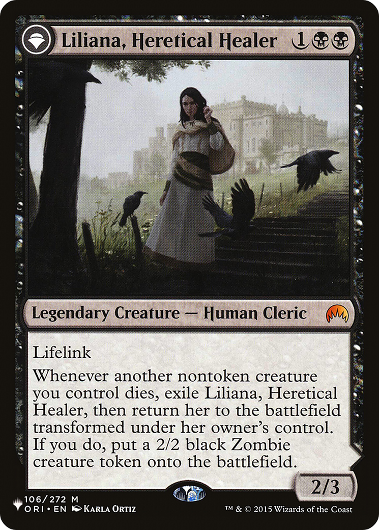 Liliana, Heretical Healer // Liliana, Defiant Necromancer (PCTB-017) - From Cute to Brute: (originpwdfc) - Premium MTG Single from Wizards of the Coast - Just $1.51! Shop now at Game Crave Tournament Store