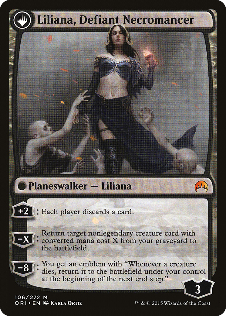 Liliana, Heretical Healer // Liliana, Defiant Necromancer (PCTB-017) - From Cute to Brute: (originpwdfc) - Premium MTG Single from Wizards of the Coast - Just $1.51! Shop now at Game Crave Tournament Store