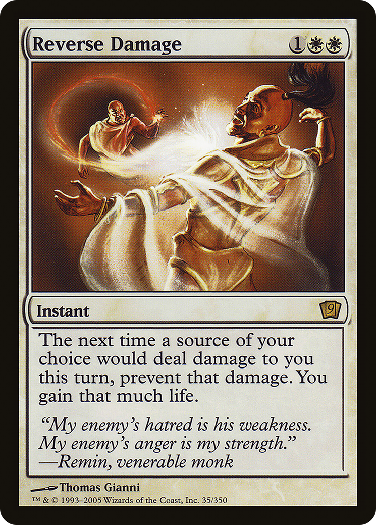 Reverse Damage (9ED-35★) - Ninth Edition Foil - Premium MTG Single from Wizards of the Coast - Just $1.20! Shop now at Game Crave Tournament Store