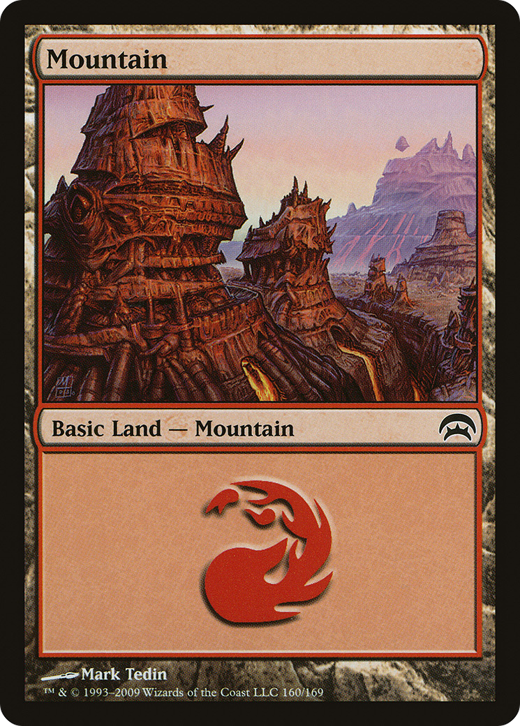 Mountain (HOP-160) - Planechase - Premium MTG Single from Wizards of the Coast - Just $0.08! Shop now at Game Crave Tournament Store