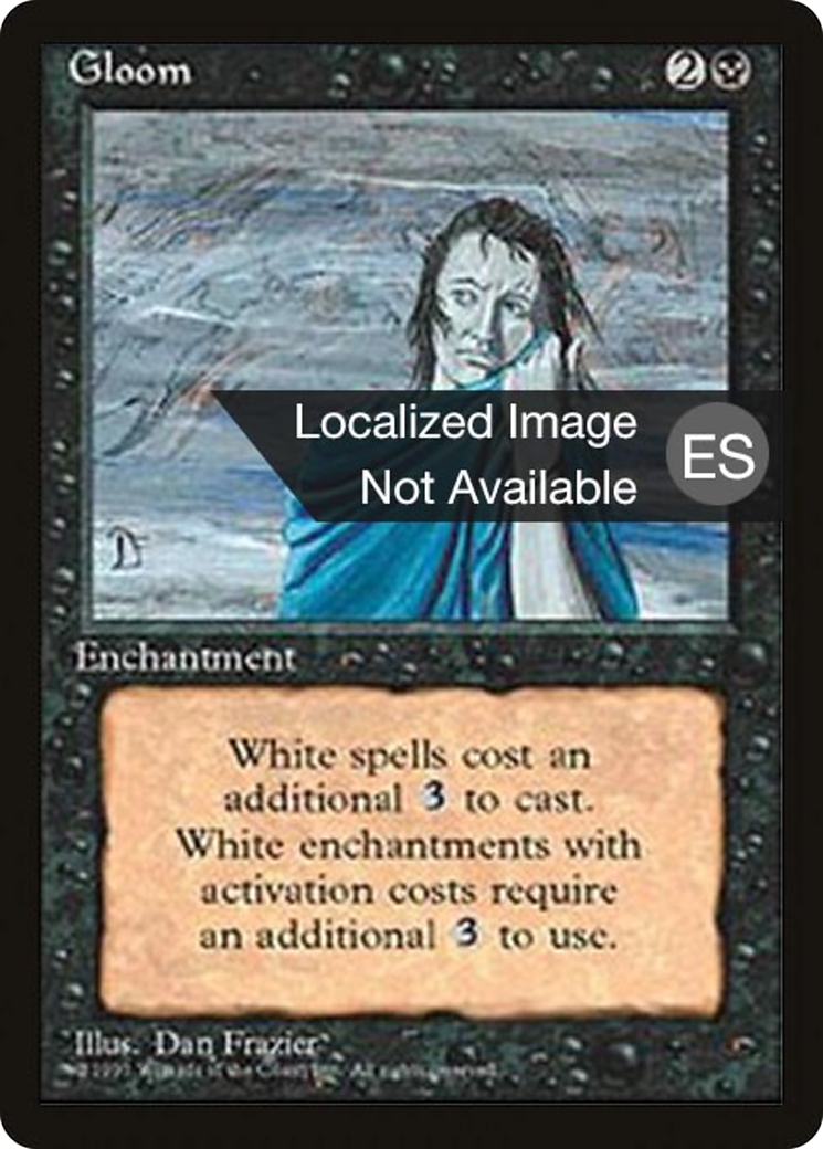 Gloom (4BB-139) - Fourth Edition Foreign Black Border - Premium MTG Single from Wizards of the Coast - Just $2.71! Shop now at Game Crave Tournament Store