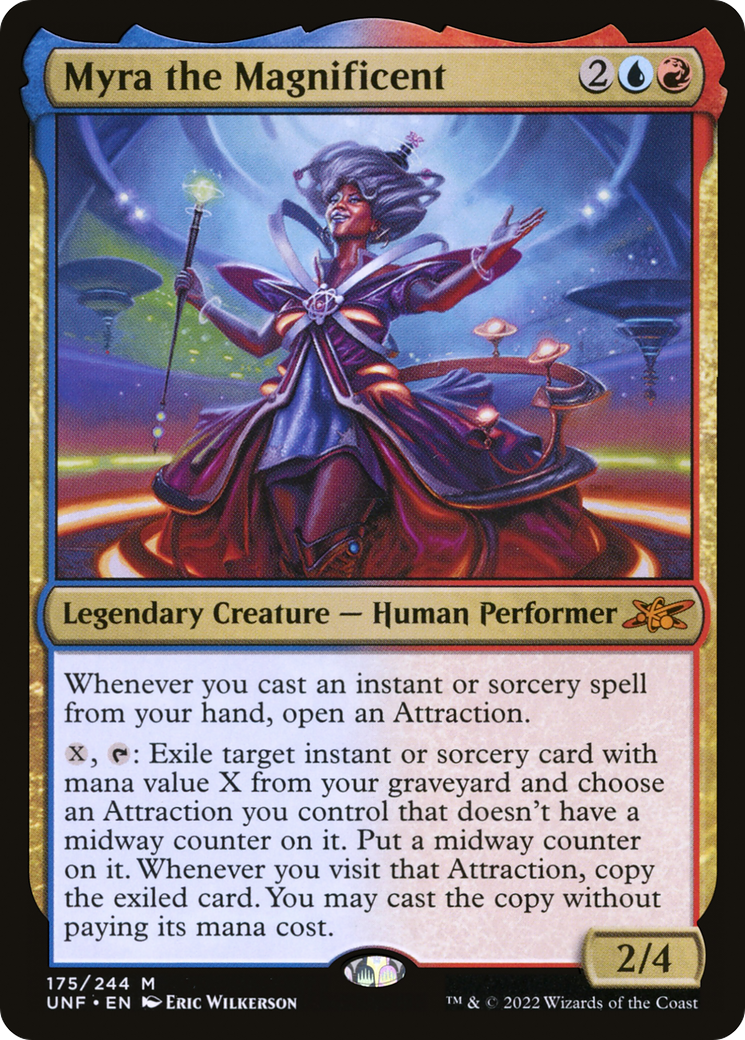 Myra the Magnificent (UNF-175) - Unfinity Foil - Premium MTG Single from Wizards of the Coast - Just $0.10! Shop now at Game Crave Tournament Store