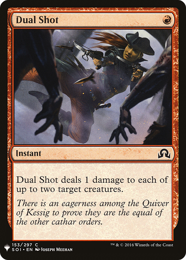 Dual Shot (MB1-912) - Mystery Booster - Premium MTG Single from Wizards of the Coast - Just $0.25! Shop now at Game Crave Tournament Store