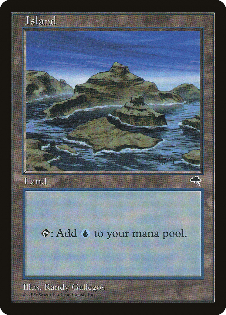 Island (TMP-338) - Tempest - Premium MTG Single from Wizards of the Coast - Just $0.13! Shop now at Game Crave Tournament Store